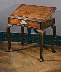 Architektentisch, c.1730 (Mahagoni)